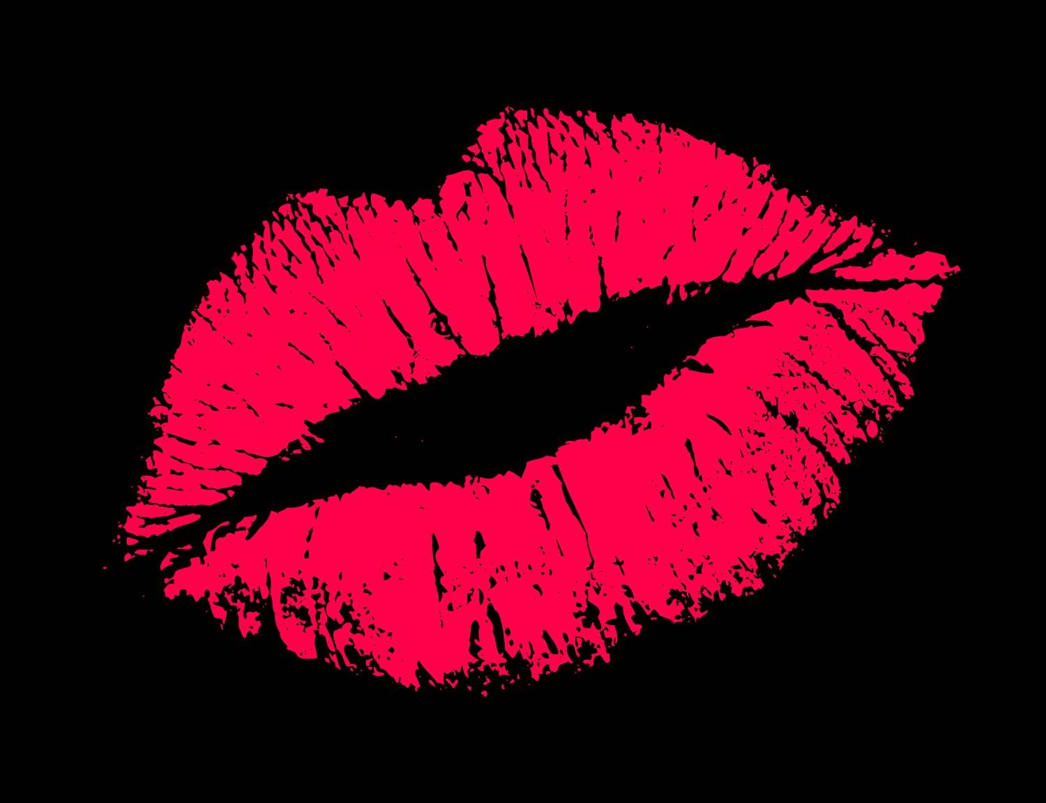 Red Lips Background
