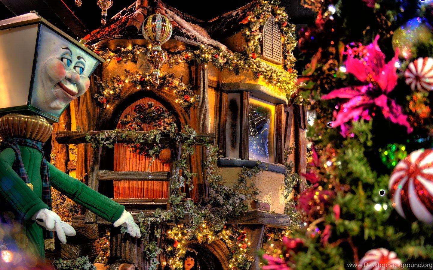 Christmas Scenes Wallpaper Desktop Background