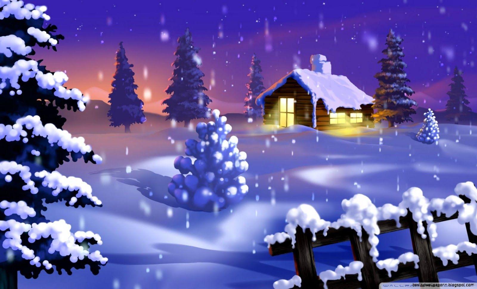 Christmas Scenes For Desktop Wallpaper. Best HD Wallpaper