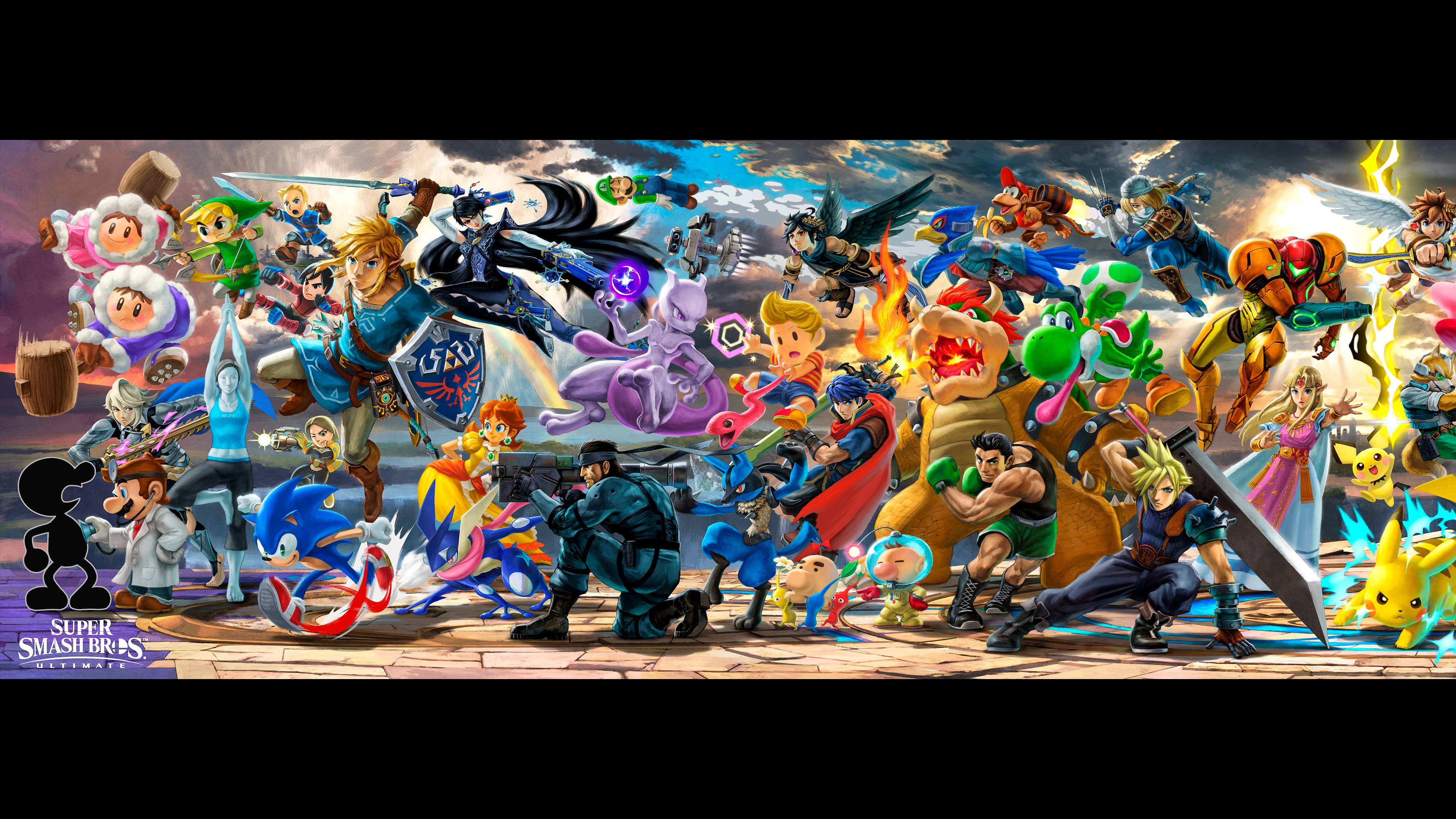 Super Smash Bros. Ultimate banner for dual asymmetrical