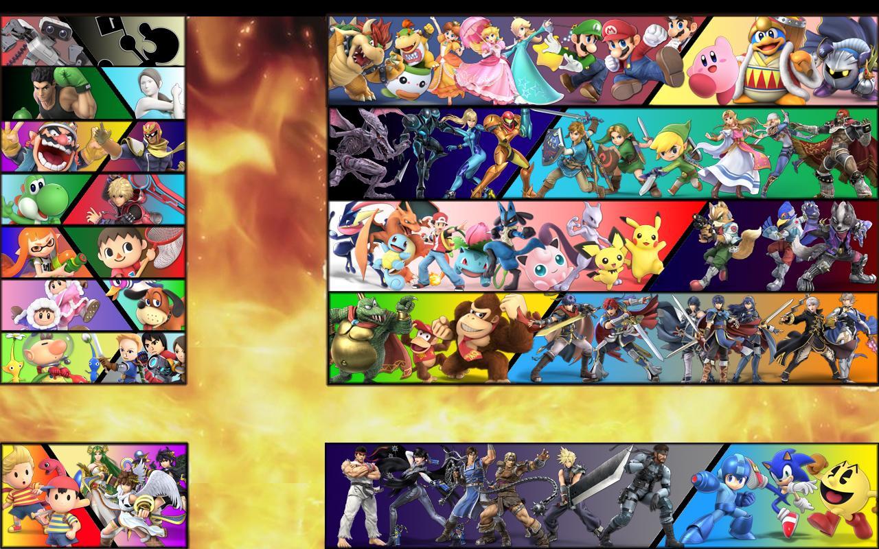 Super Smash Bros. Ultimate Custom Wallpapers V2