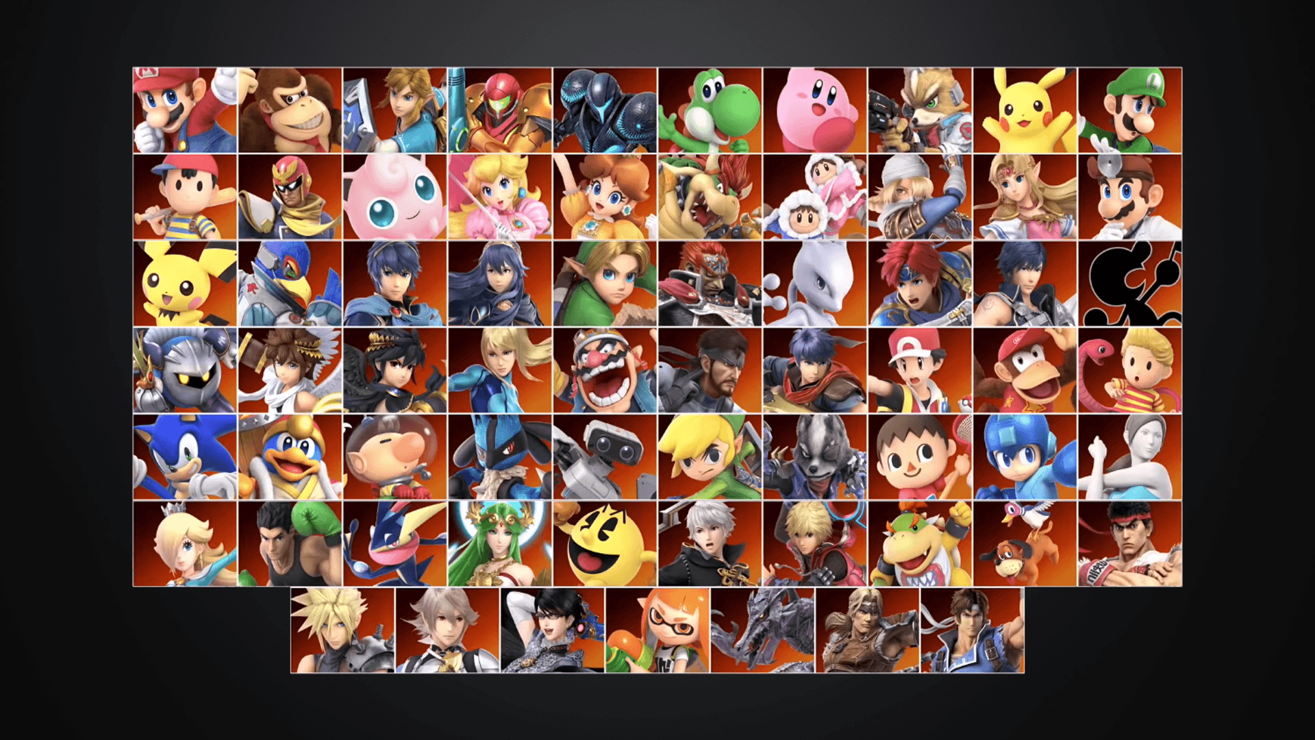 Super Smash Bros Ultimate Desktop Wallpaper 8.18.2018