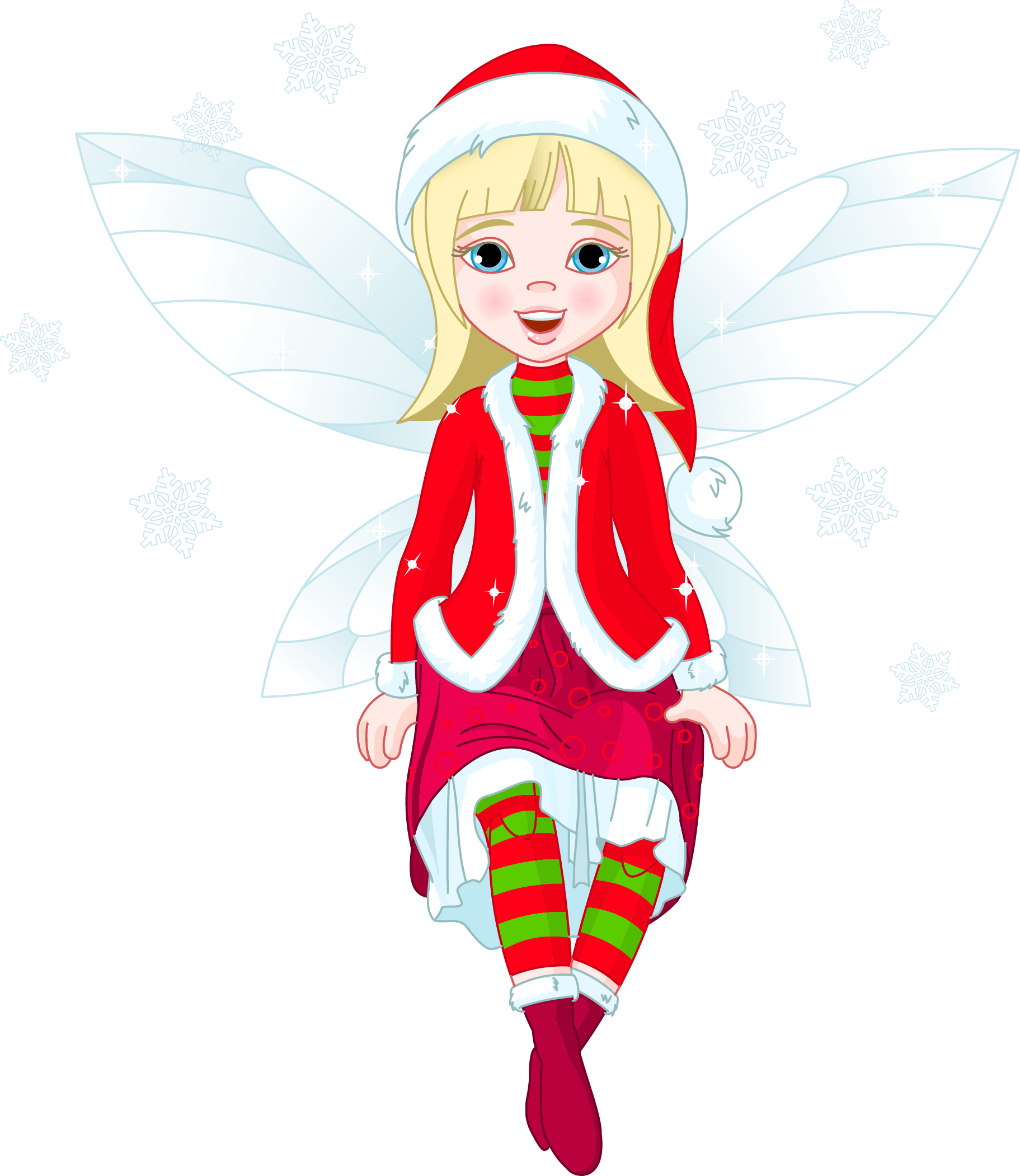 Transparent Christmas Elf PNG Clipart