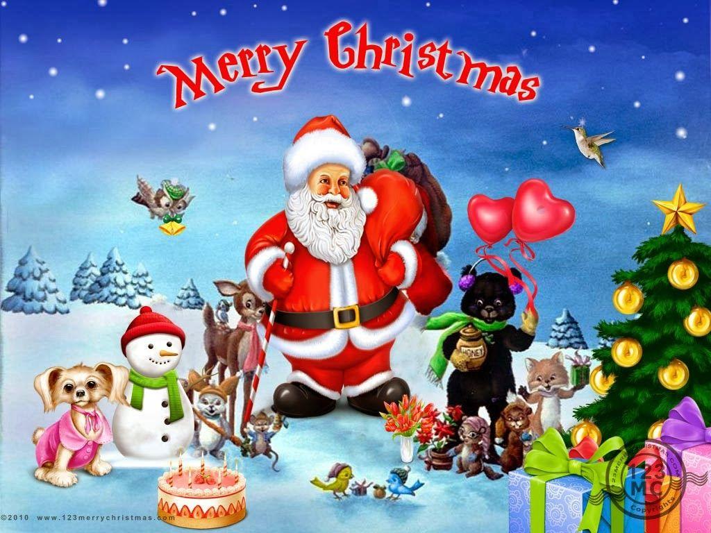 Lovely Festival Merry Christmas Wallpaper Free HD Desktop