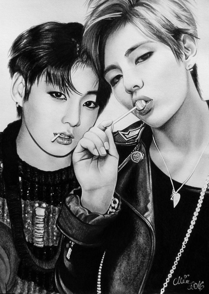 Jungkook And V | ghareeba-fid-dunya