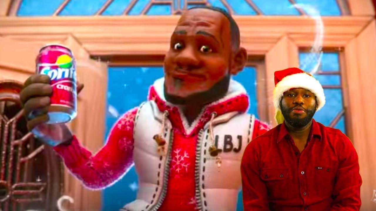 LeBron James' Sprite Christmas Commercial, Cranberry Animated