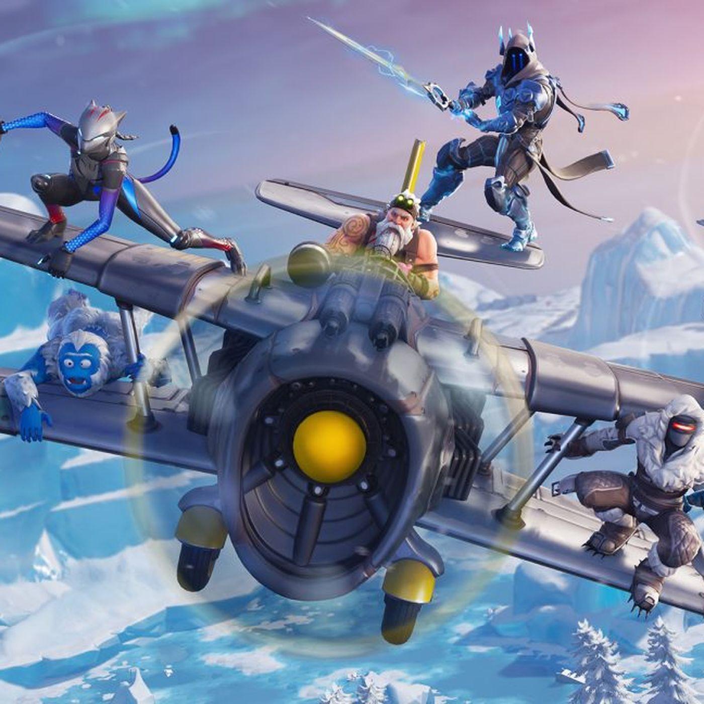 Fortnite season 7 arrives with Santa, planes, and lots of snow