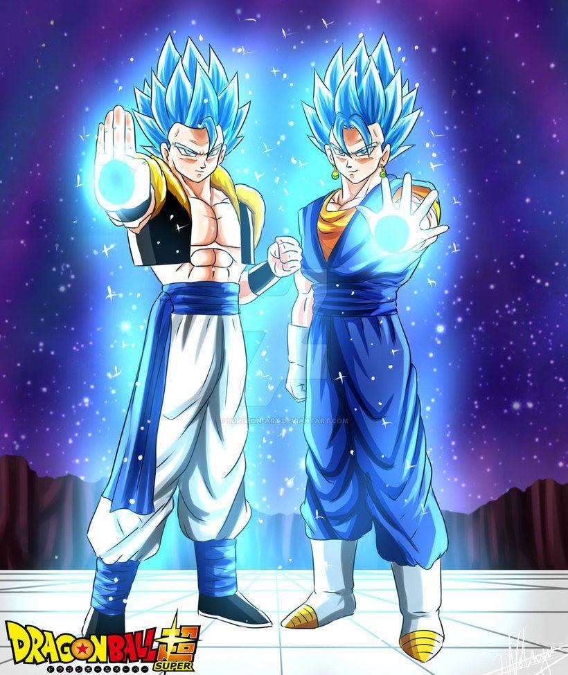 Gogeta And Vegetto SSJ Blue By Surgeon Art