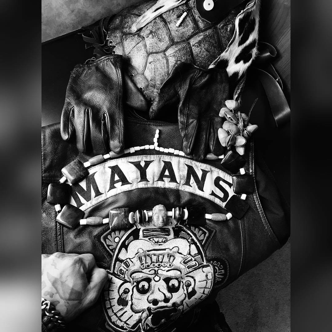 Mayans Mc Helmets. AMERICAN BATHTUB REFINISHERS