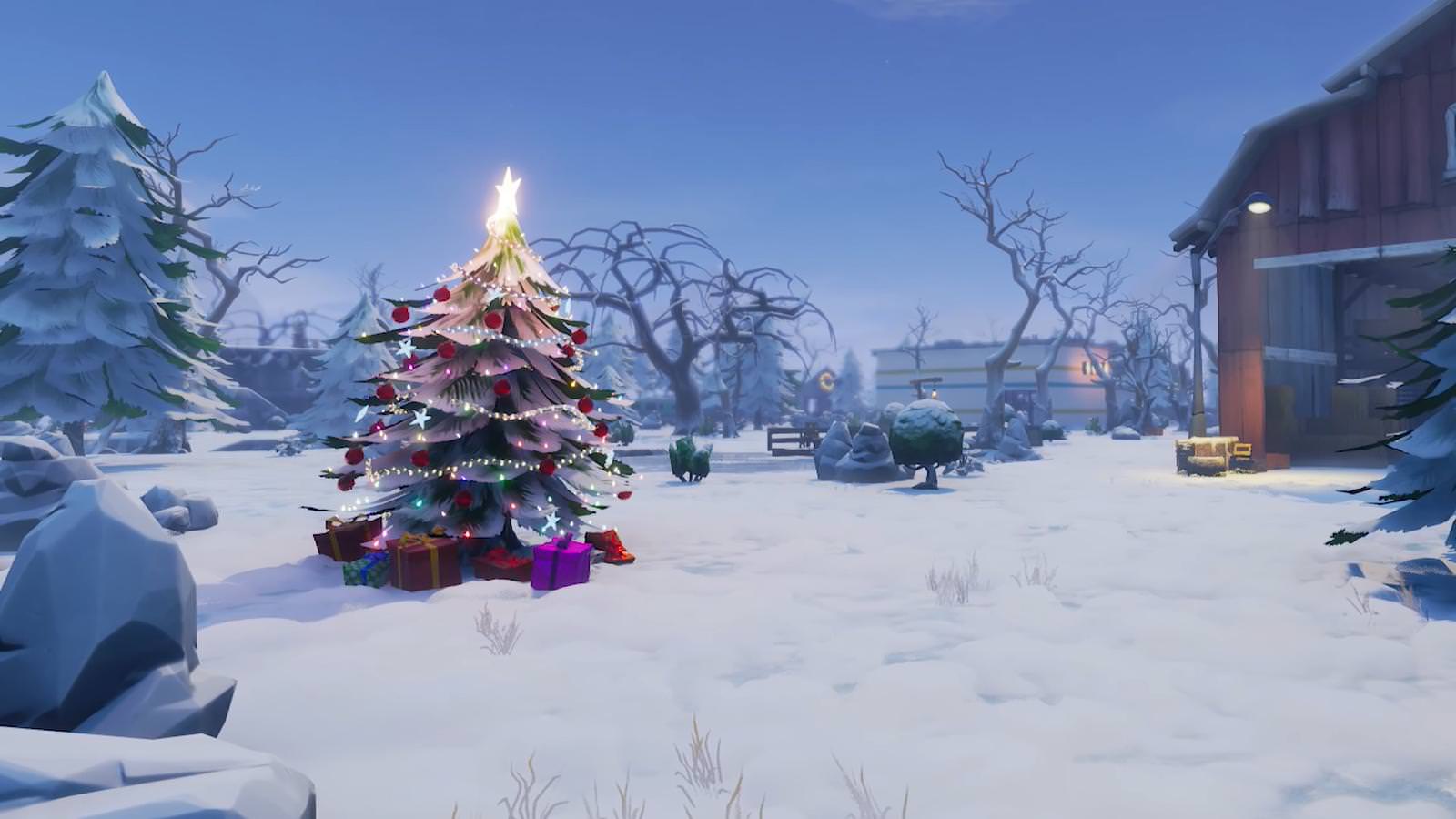 If the Fortnite map isn't snowy at christmas, I'm uninstalling