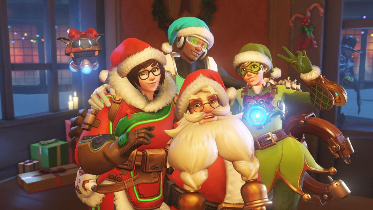 Overwatch: All the Christmas Skins