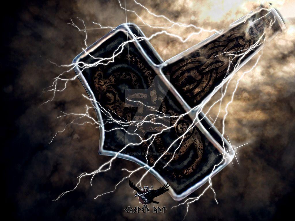 Thor Hammer HD Wallpaper. (39++ Wallpaper)