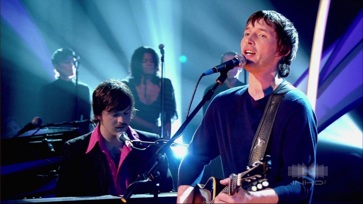 JAMES BLUNT pop rock folk microphone concert concerts guitar guitars