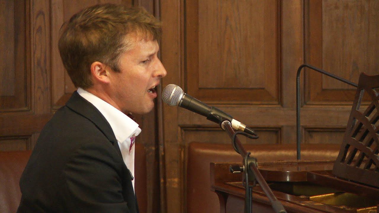 James Blunt. Goodbye My Lover. Live Performance at Oxford Union