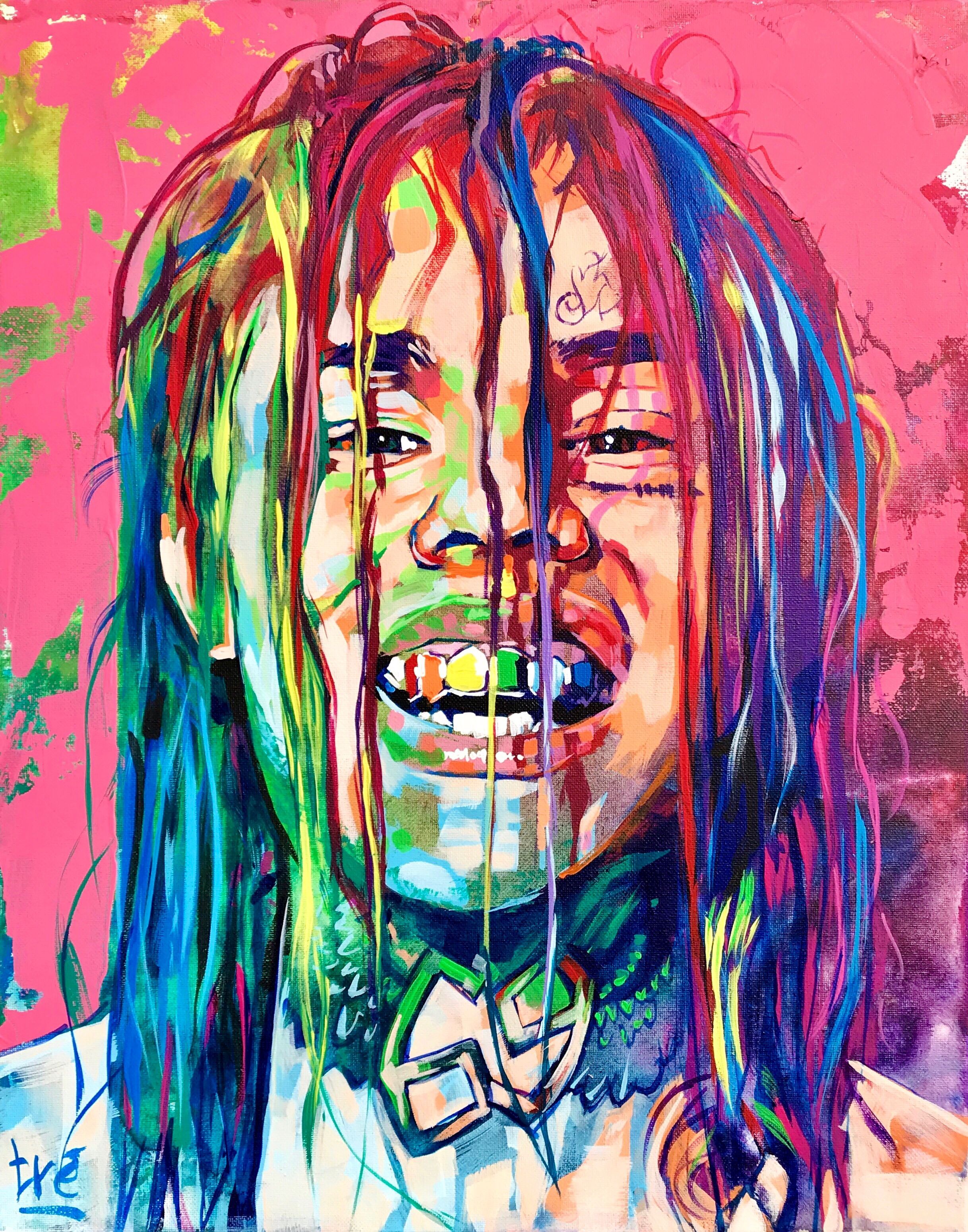 6ix9ine Cartoon Wallpapers - Wallpaper Cave B5E