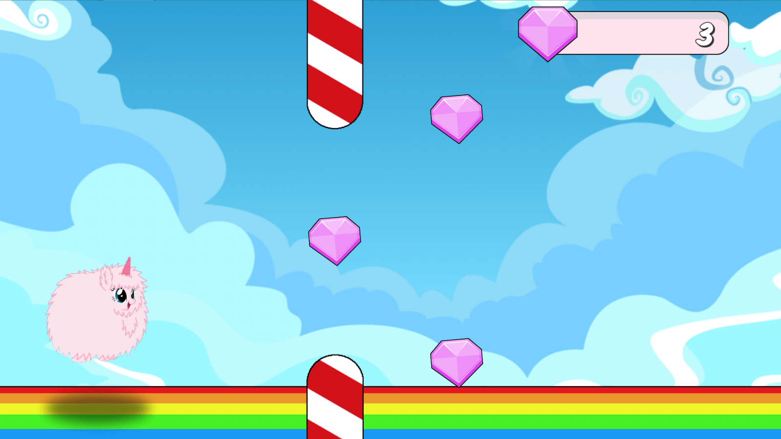 Pink Fluffy Unicorn Dash 5.6.0 APK Download Arcade Games