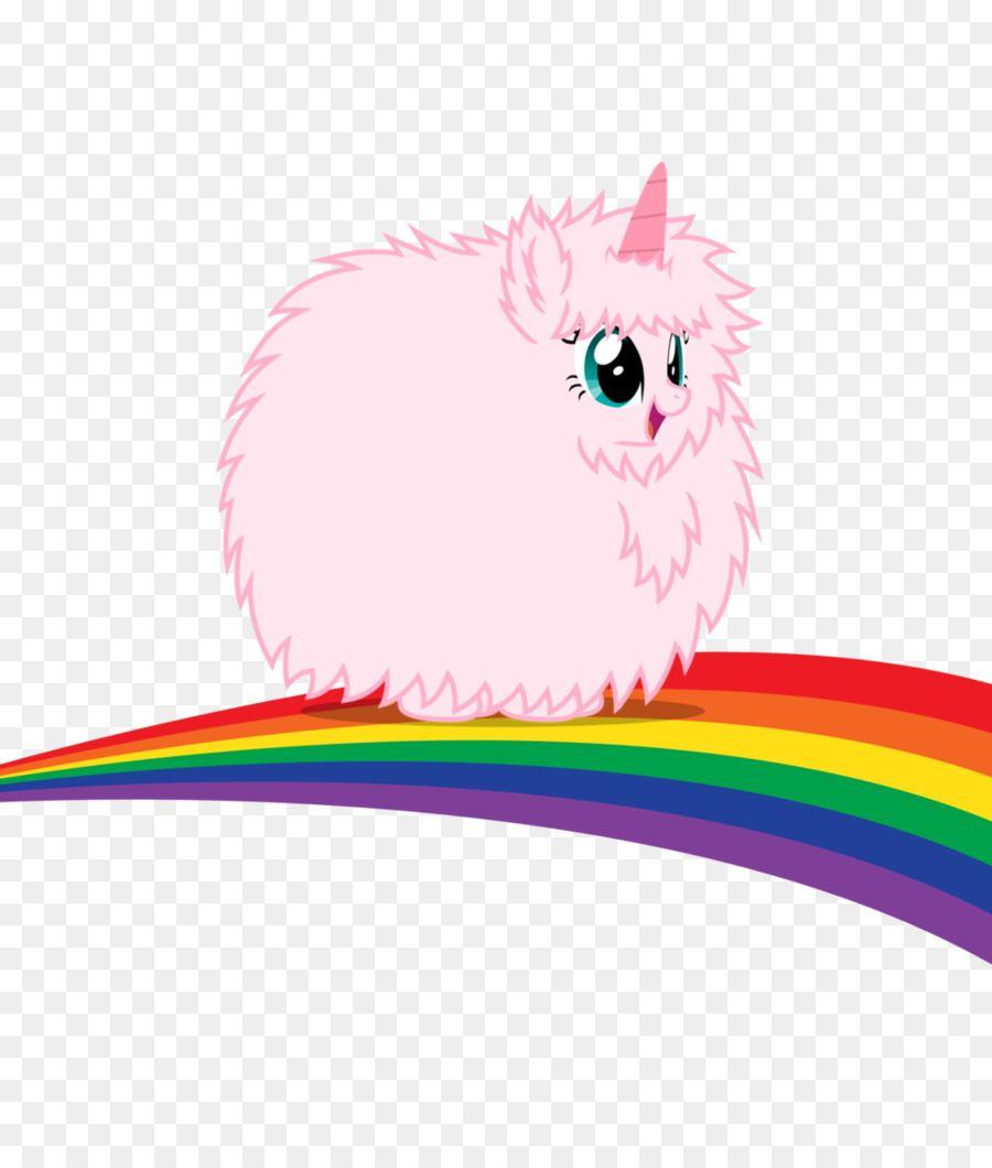 Pink Fluffy Unicorns Dancing On Rainbows Drawing png