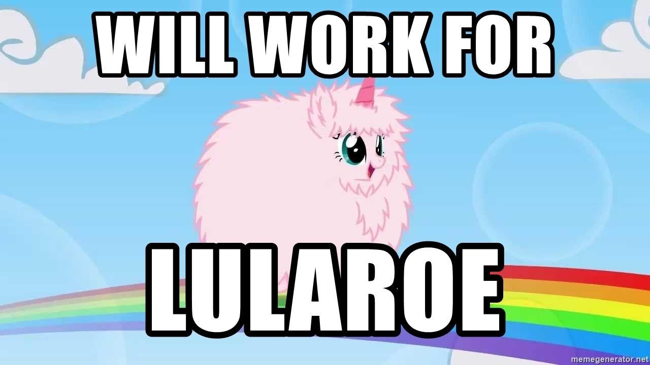 will work for lularoe fluffy unicorns dancing on rainbows