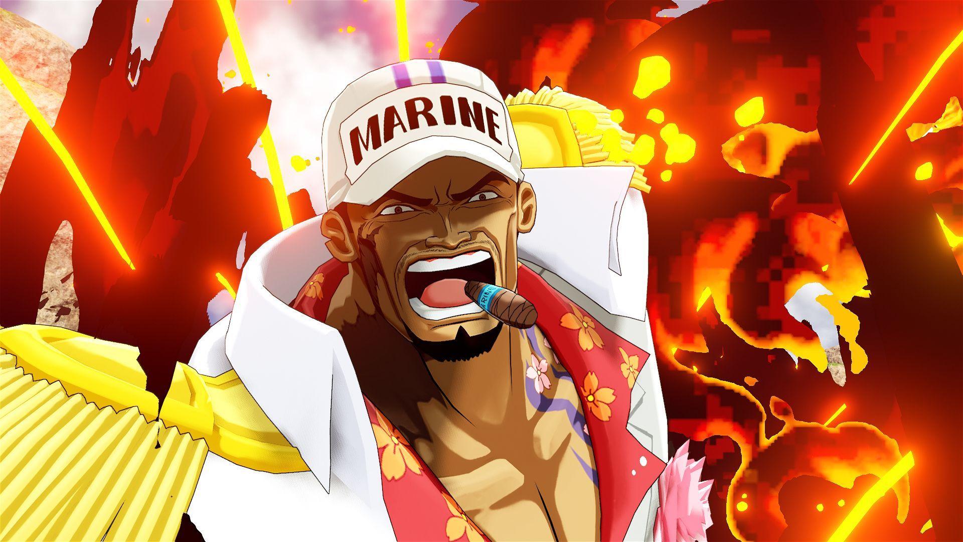 One Piece: World Seeker Reveals Sakazuki, Kuzan and Crocodile