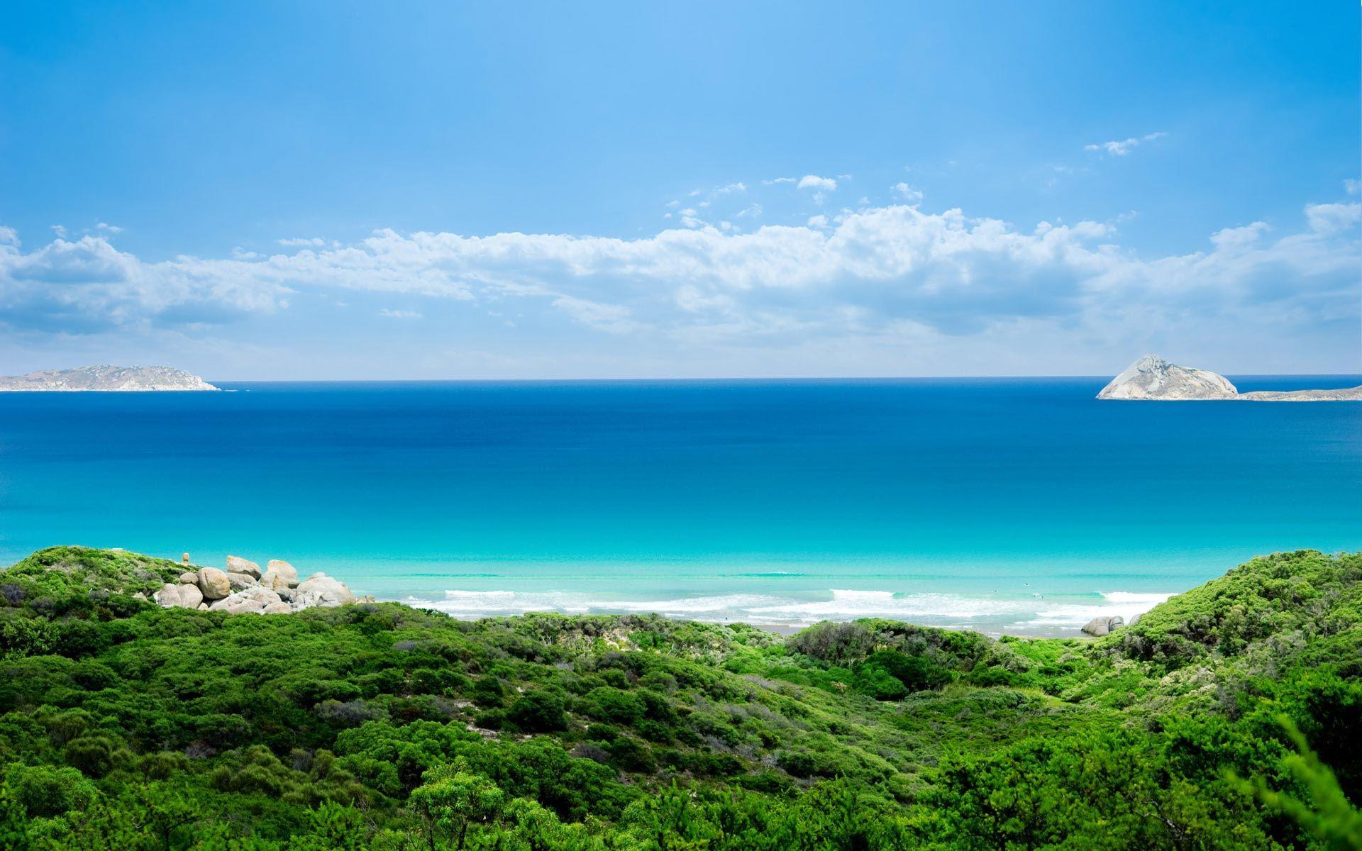 Blue Sea Wallpaper, image collections of wallpaper