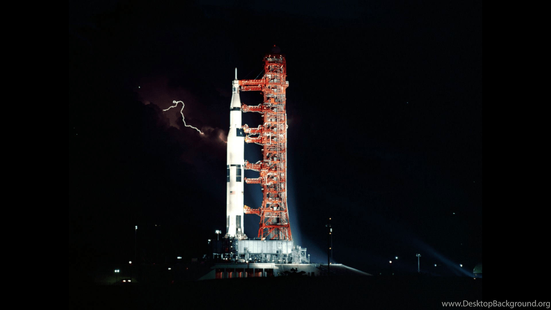 Saturn V Rocket Wallpaper