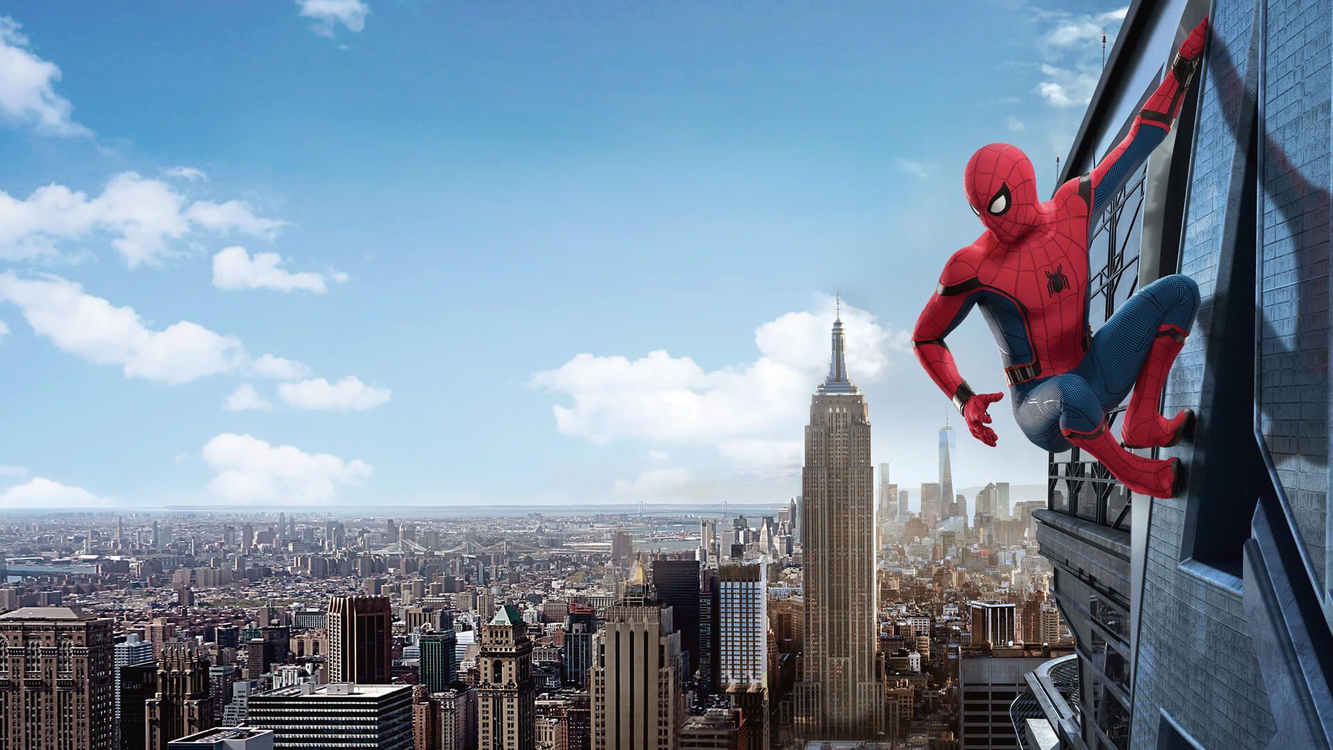 WALLPAPER Fan Manipulated Spider Man: Homecoming Promo 1920x1080