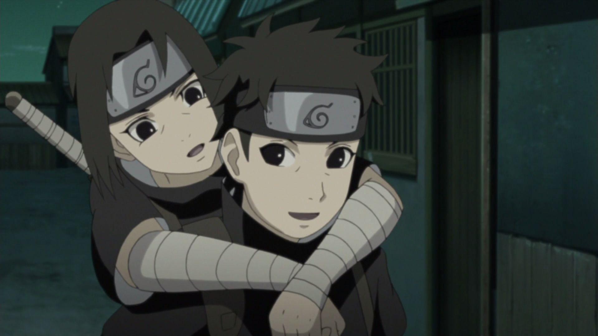 Shisui helps out Itachi. Daily Anime Art