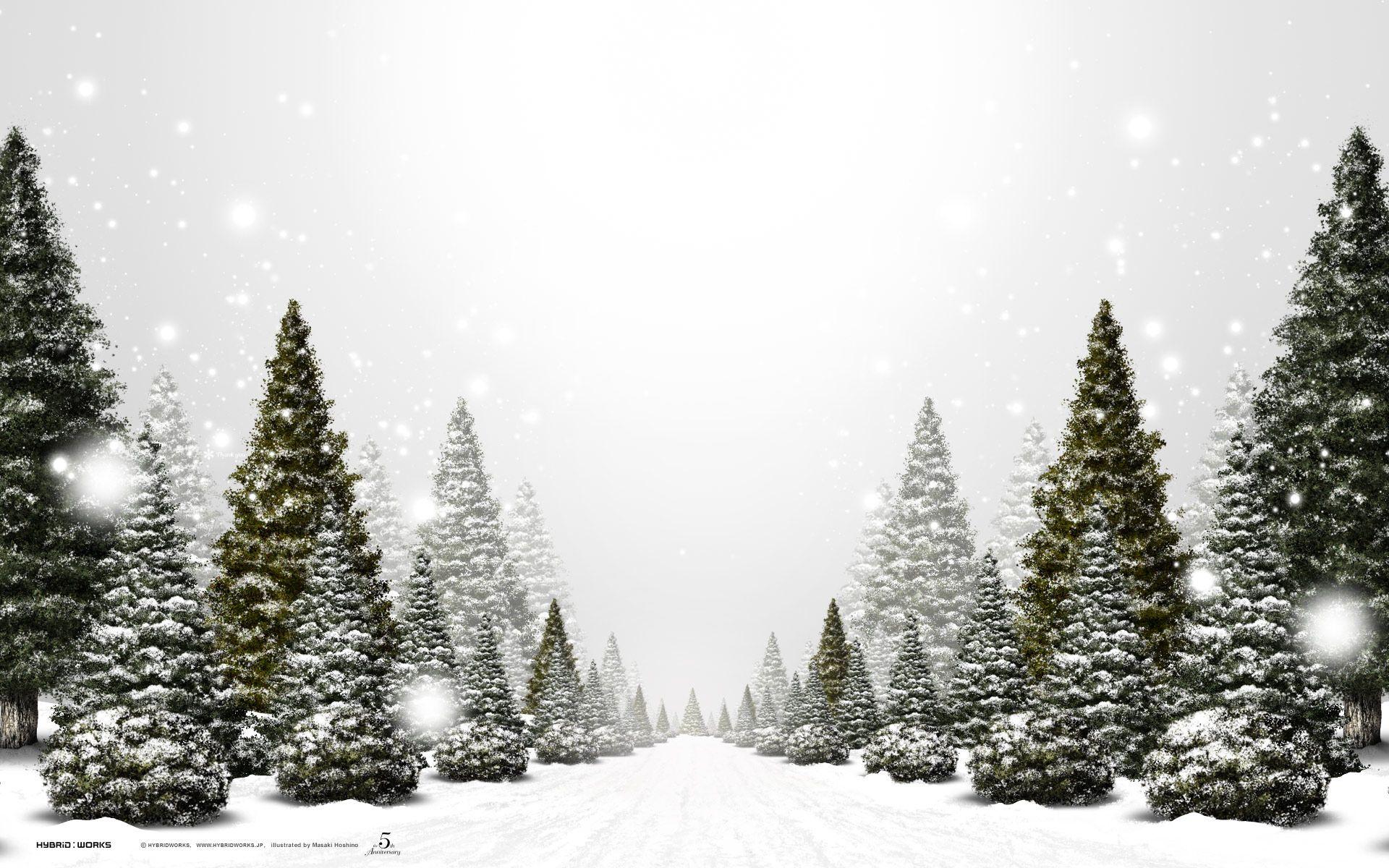 White Christmas iPhone Wallpaper Outdoor Christmas