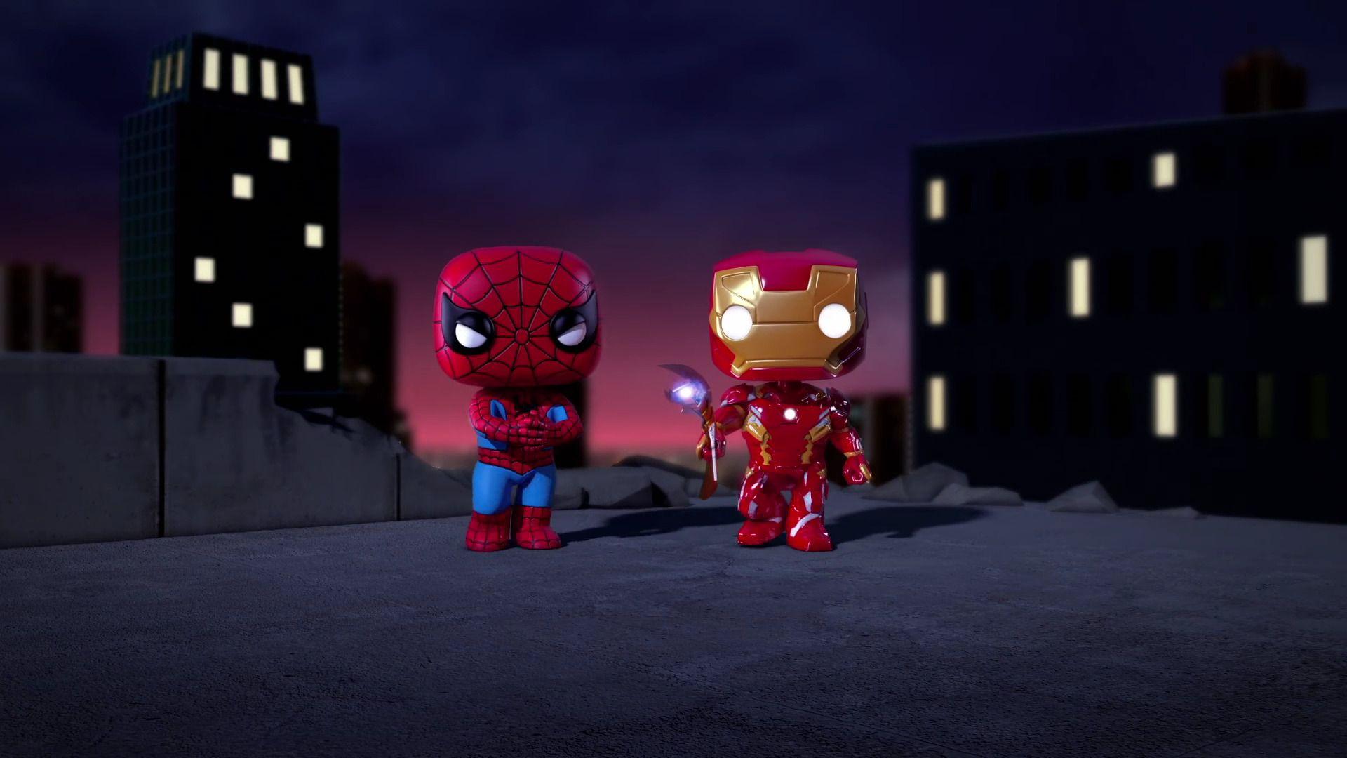 Iron Man And Spiderman Spellbound Animated Movie 1440P