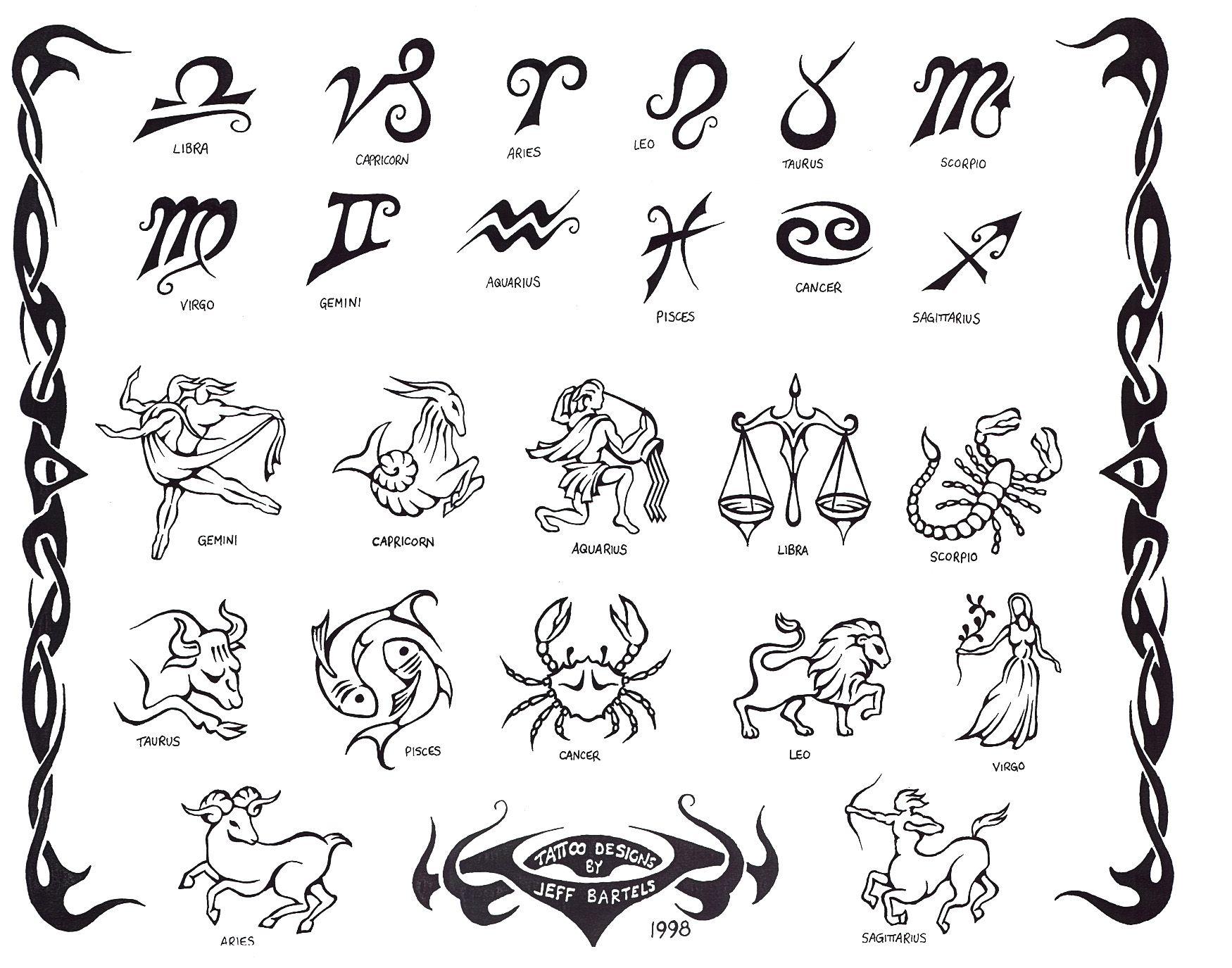 4. "Unique Zodiac Sign Tattoo Designs to Inspire You" - wide 10