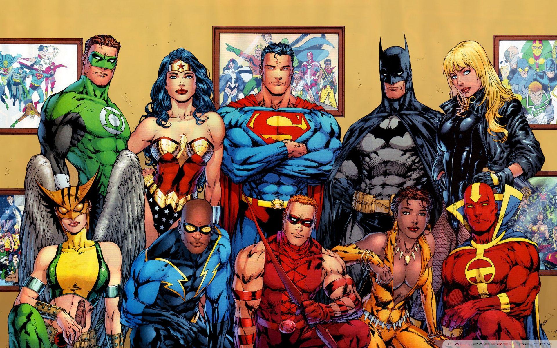 HD DC Comics Background