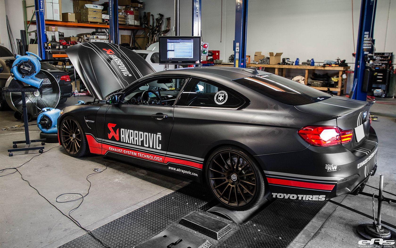 BMW F82 M4 Gets An Akrapovic Exhaust Racing Exhaust