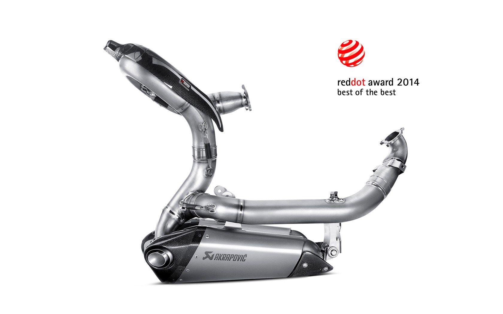 Akrapovic Wins Best of the Best Red Dot Award for Ducati 1199