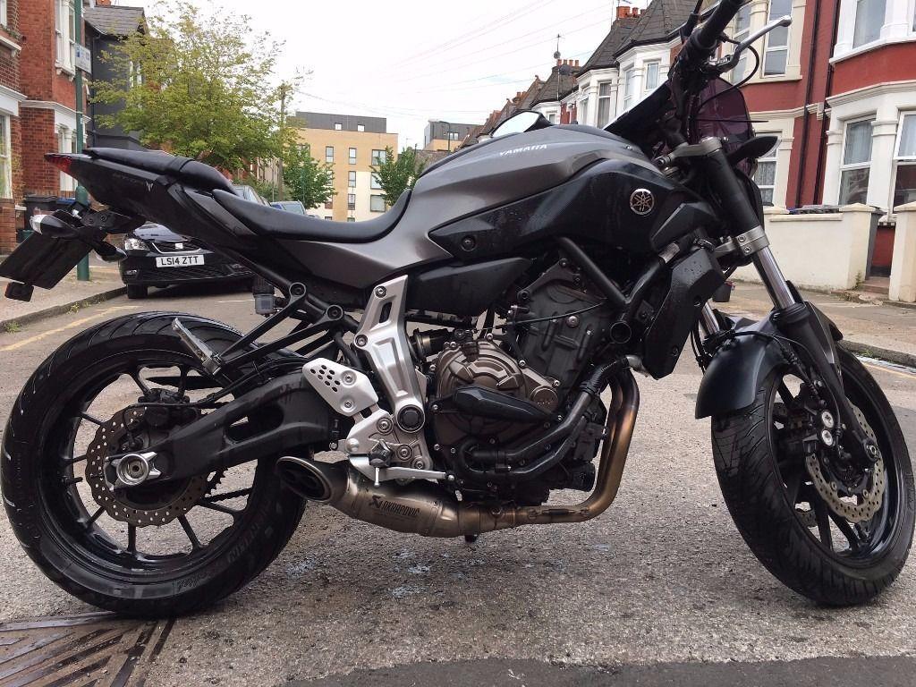 Matt Grey Yamaha MT07 ABS + Akrapovic Low mileage and lots