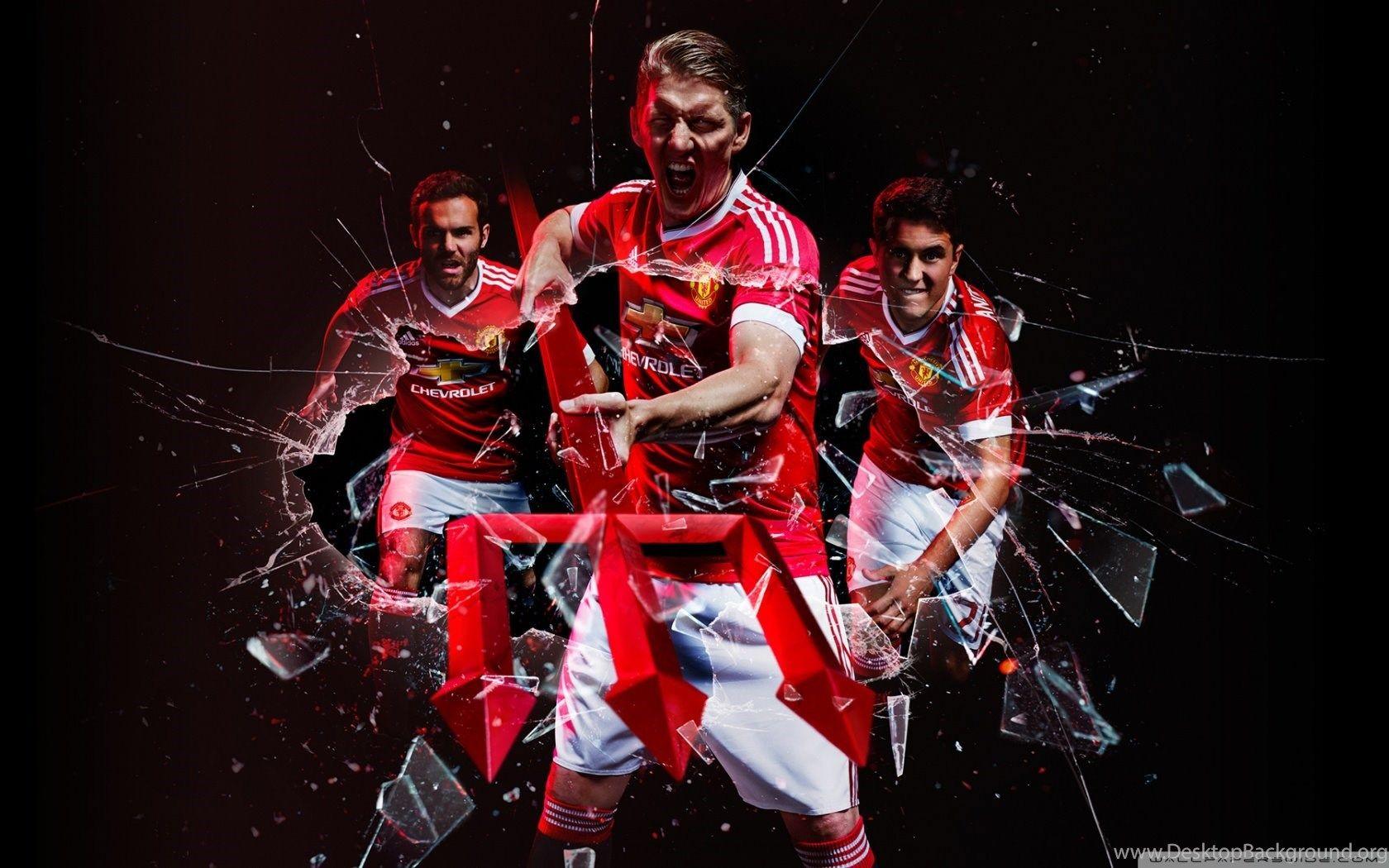 Download Manchester United New T shirt Adidas Wallpaper Desktop