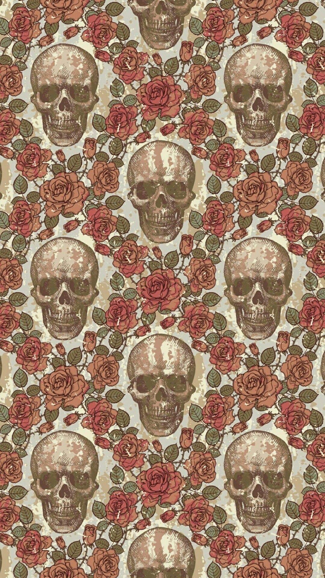 Cute Skull Wallpaper