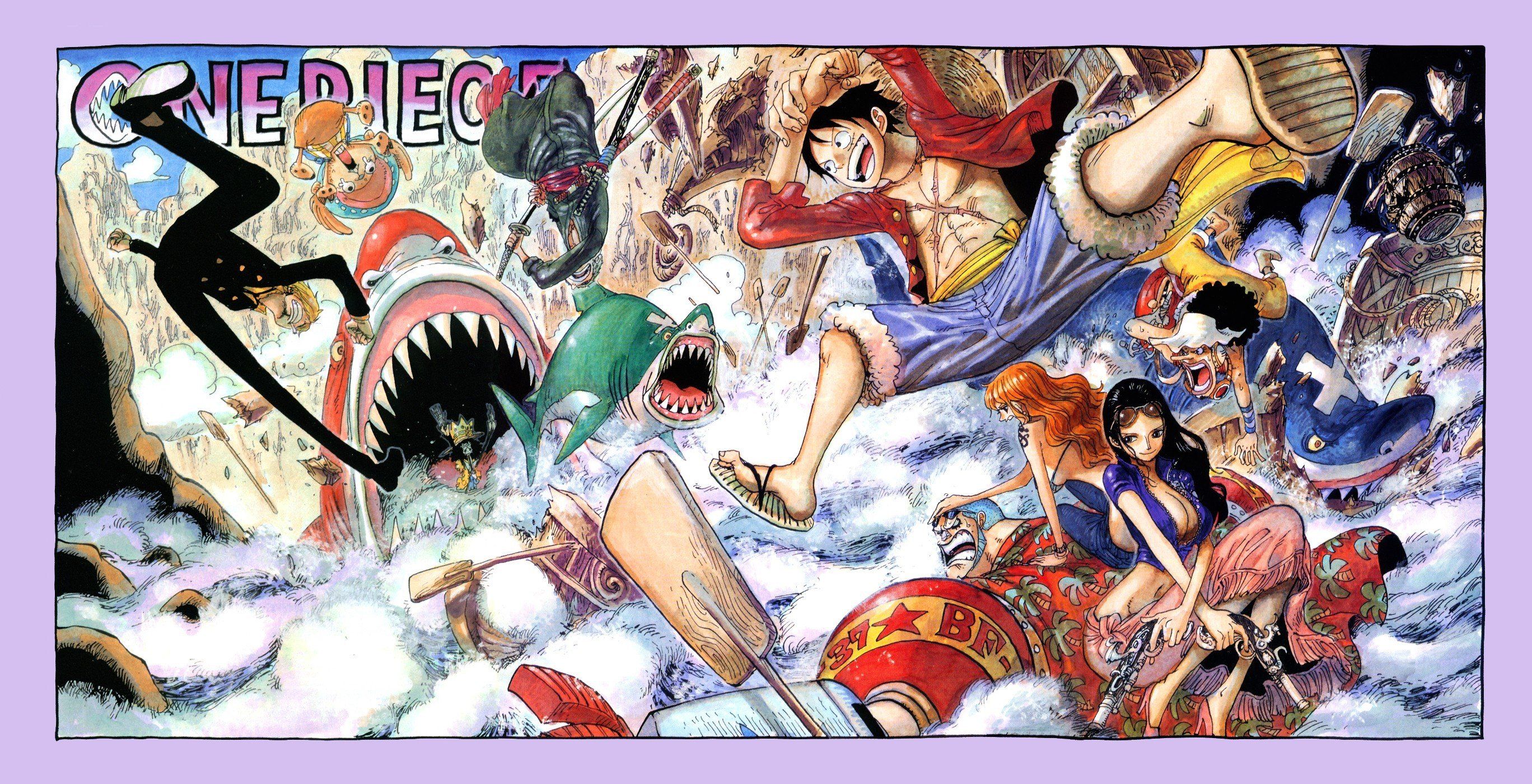 One Piece, Monkey D. Luffy, Tony Tony Chopper, Usopp, Nami, Roronoa
