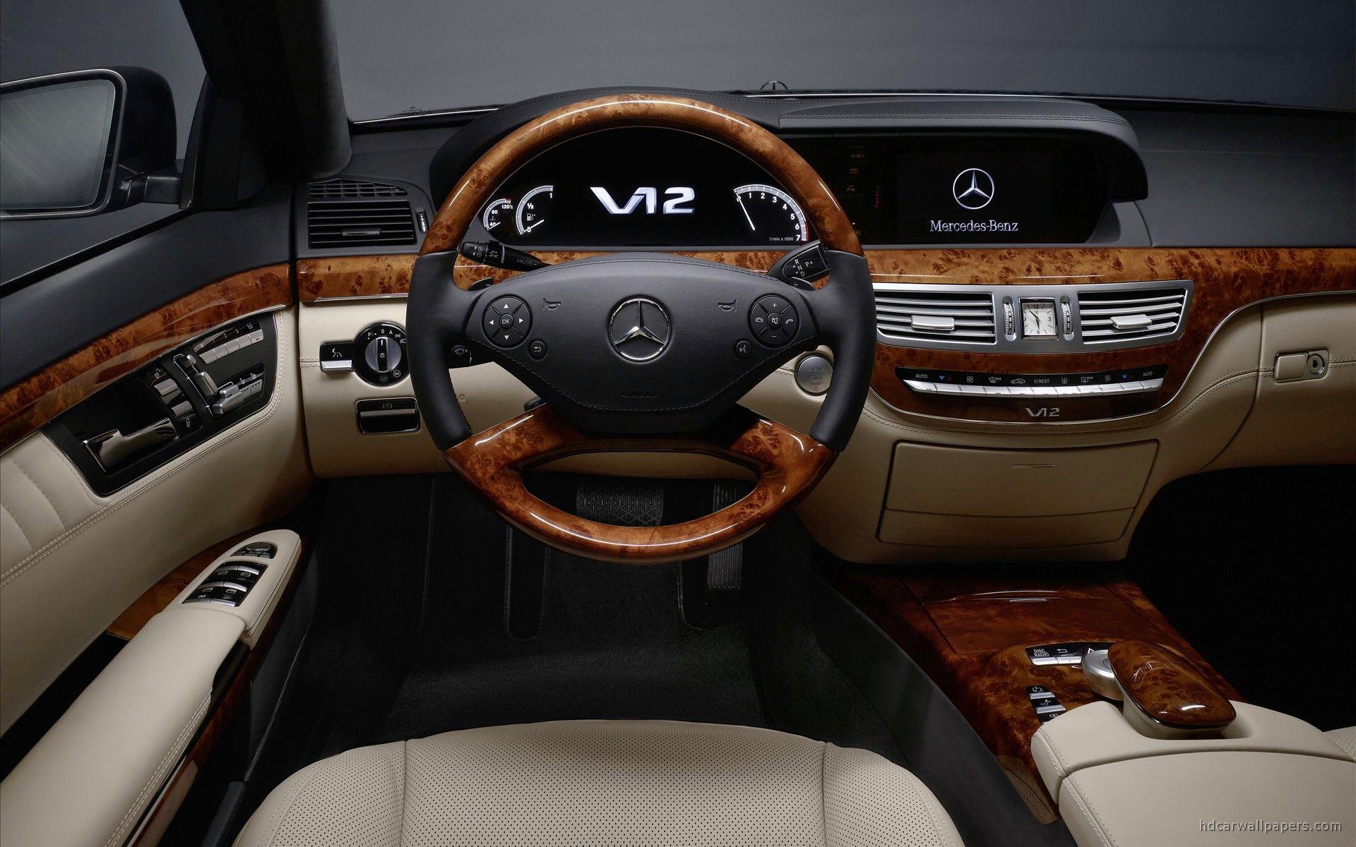 Mercedes Benz S Class Interior Wallpaper. HD Car