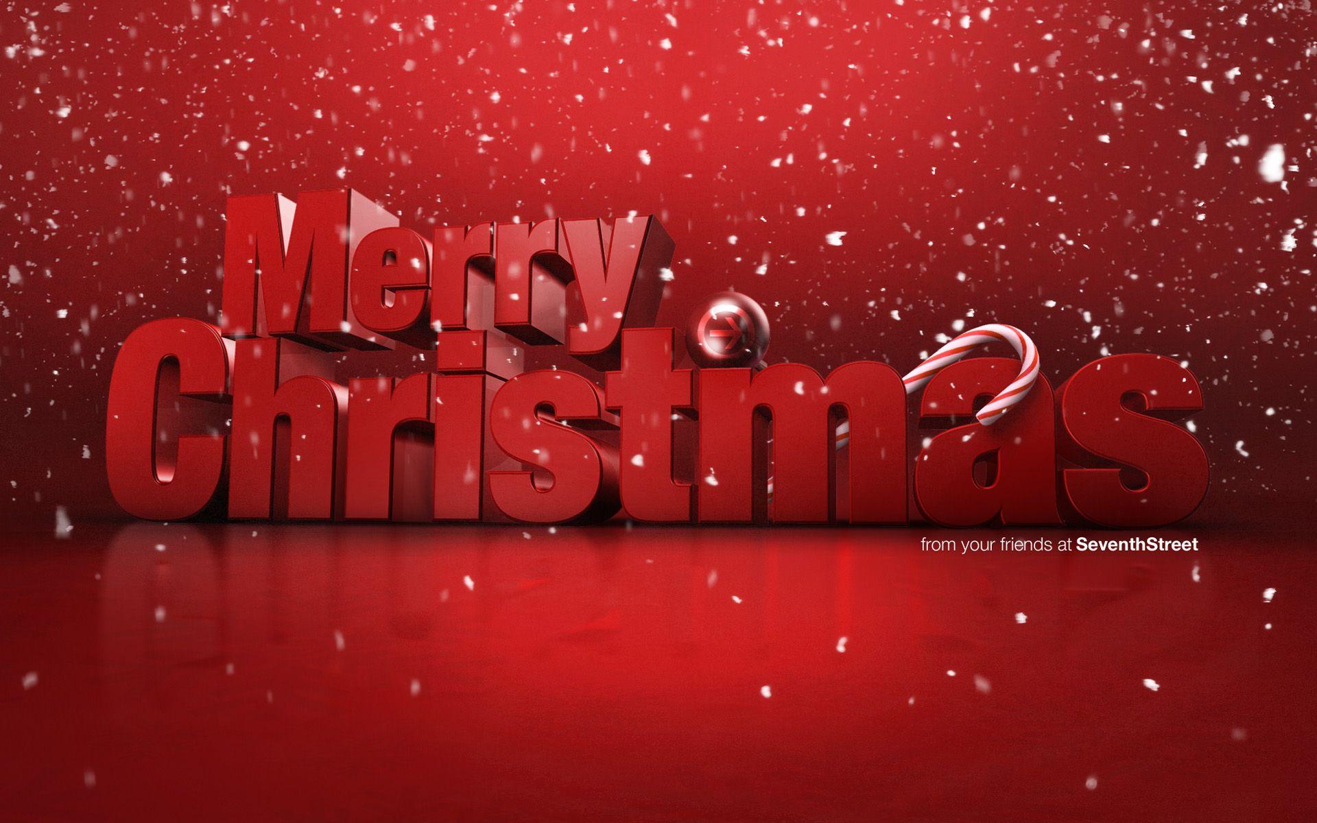 Merry Christmas 2014 HD Wallpaper 3D Gif Animated Image, Pics Free Download
