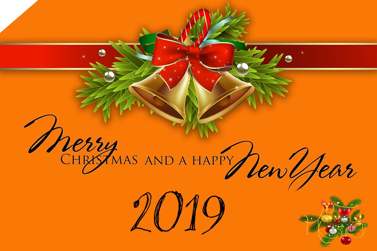Merry Christmas 2018 HD Desktop Wallpaper and Background Image