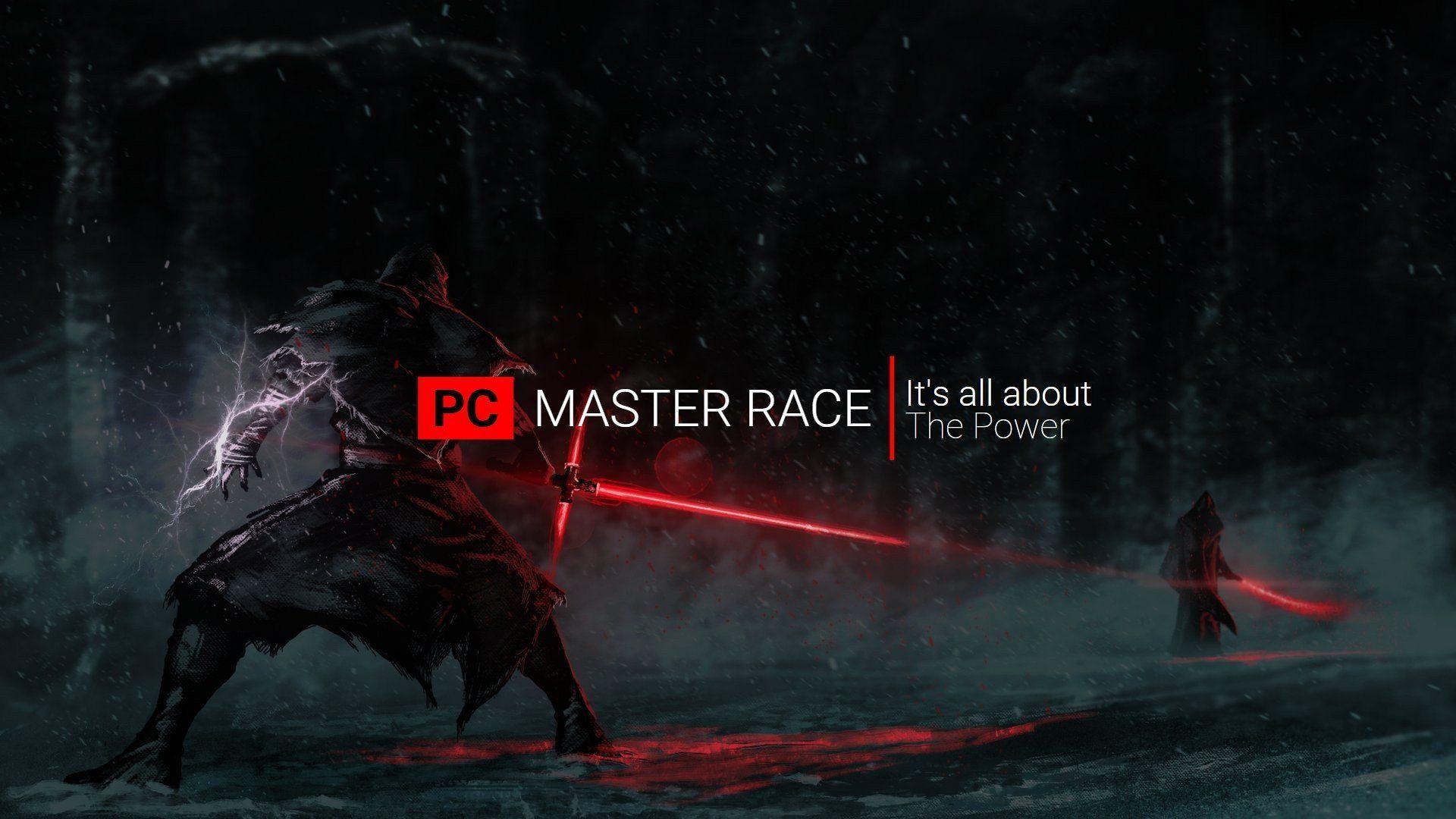 pc gaming master race sith wallpaper and background