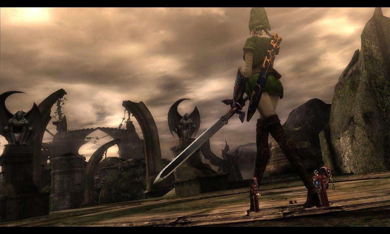bayonetta wii u video games master sword wallpaper and background