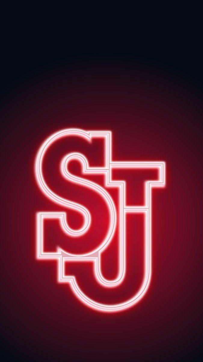 St. John's Creative Johnny Wallpaper! Match your iPhone to your Apple watch with the first three designs in our series. St. John's Neon Sign #FridayFeeling #WeAreNewYorksTeam