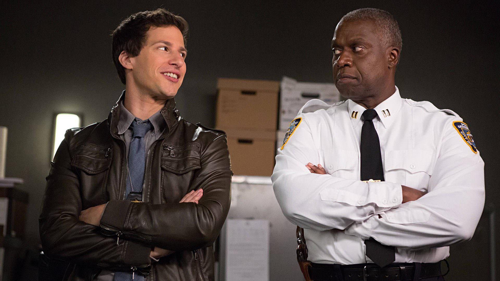 HD Wallpaper Of Jake Peralta And Captain Holt In Brooklyn Nine Nine