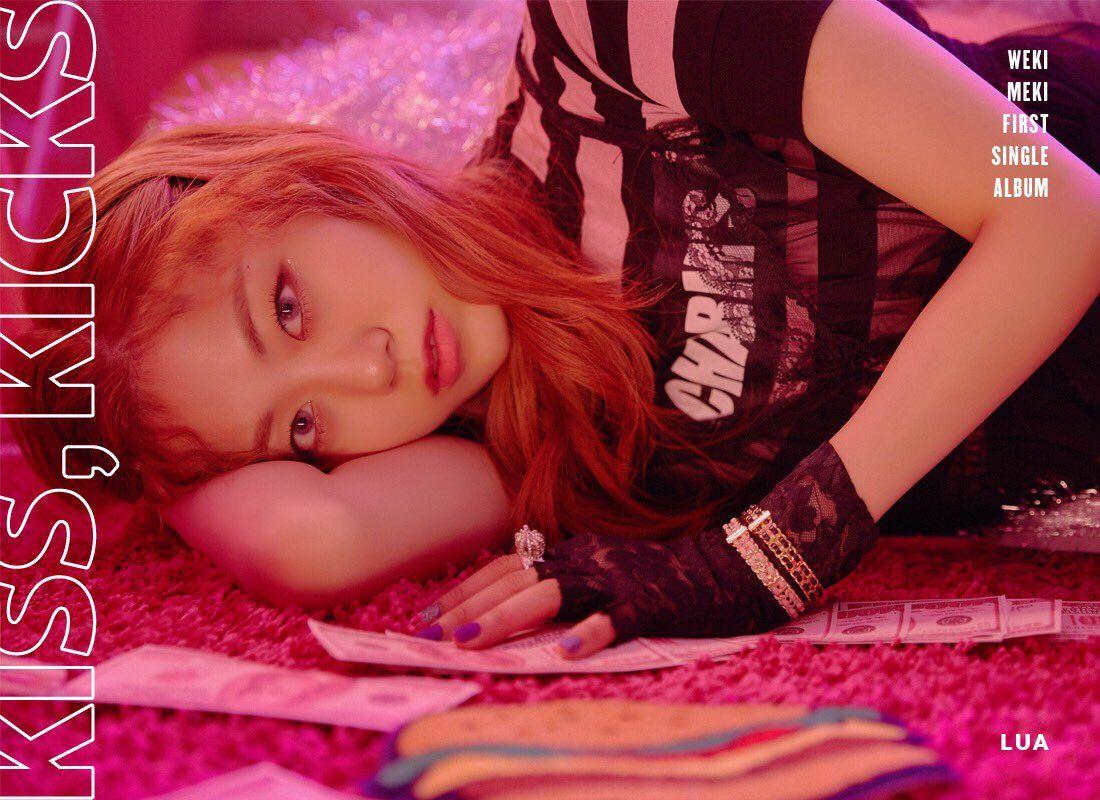 Girl Power K Pop Image Weki Meki 'Kiss, Kicks' Teaser HD Fond