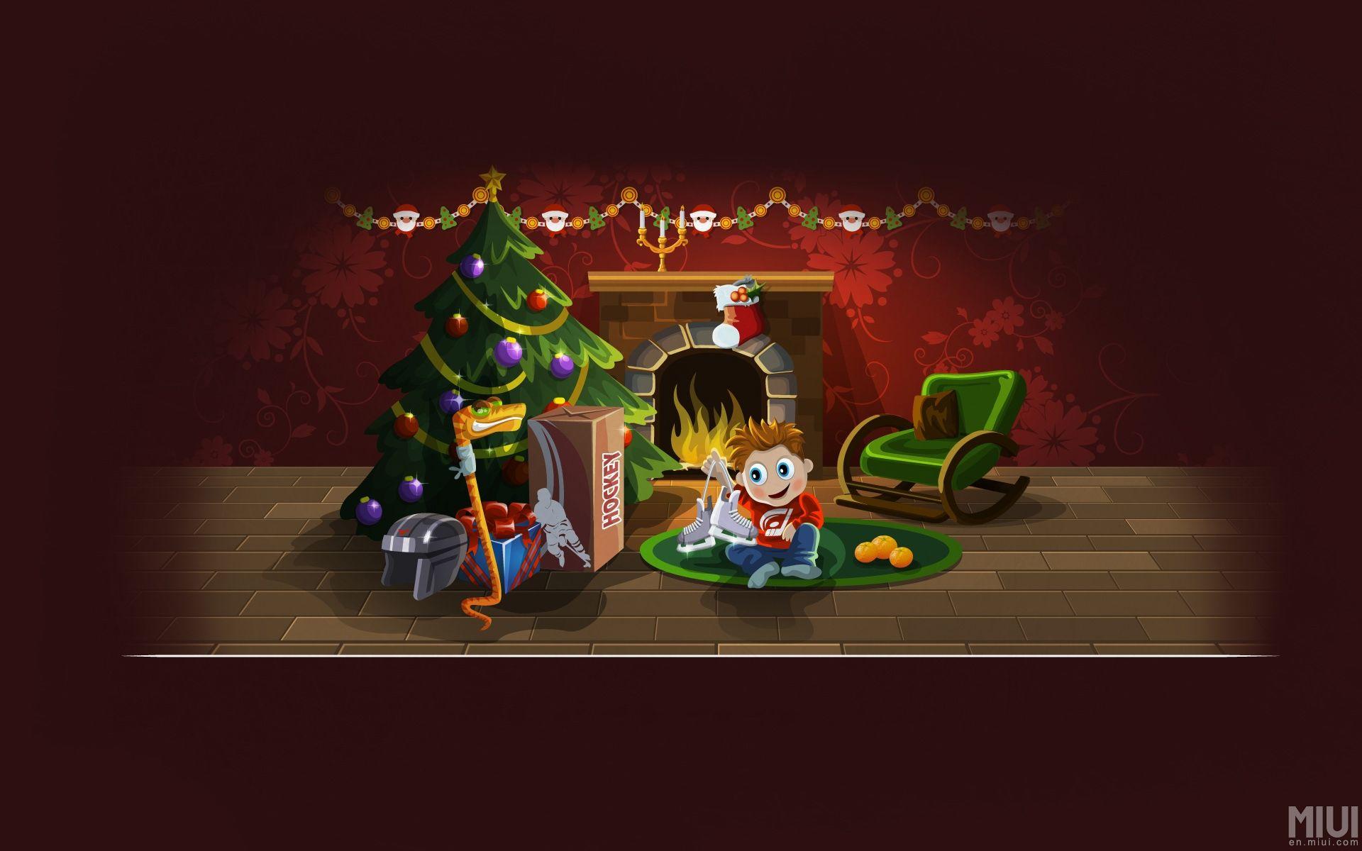 MIUI Resources Team Jolly Christmas Wallpaper