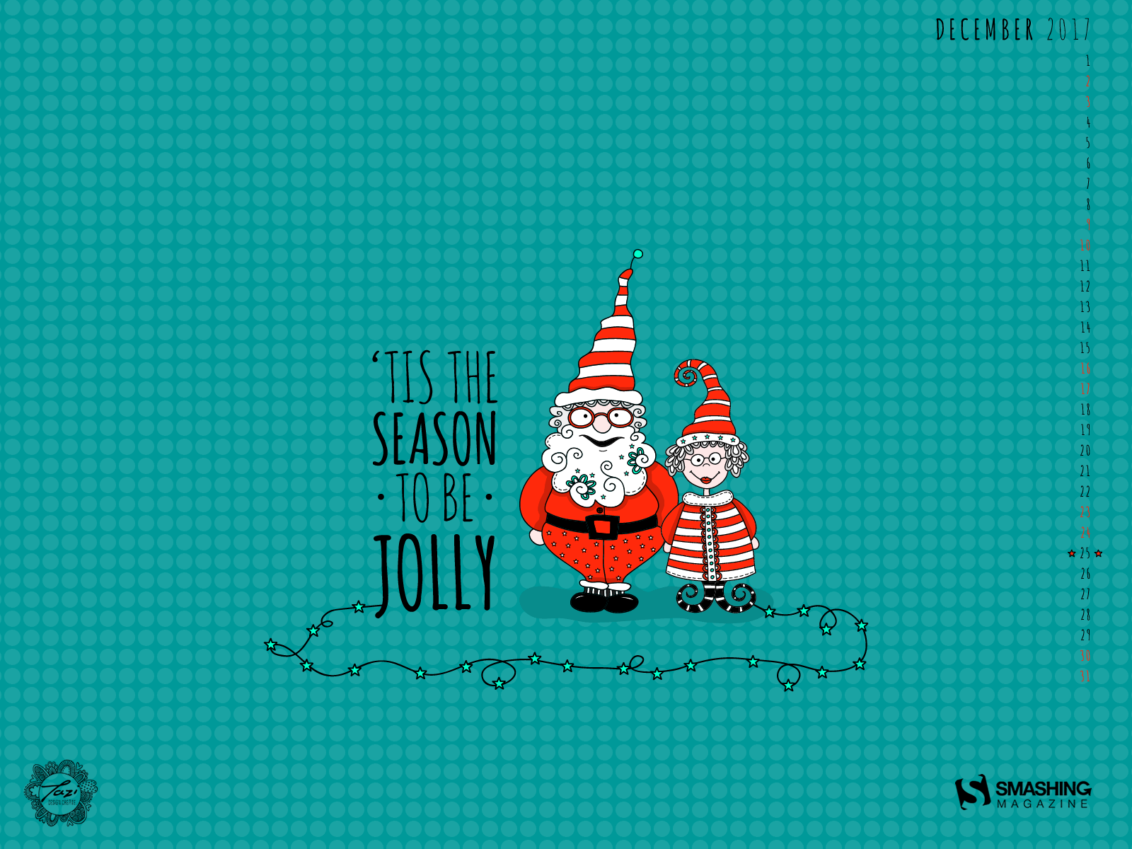 Cheerful Wallpaper To Deck Your December Desk Edition