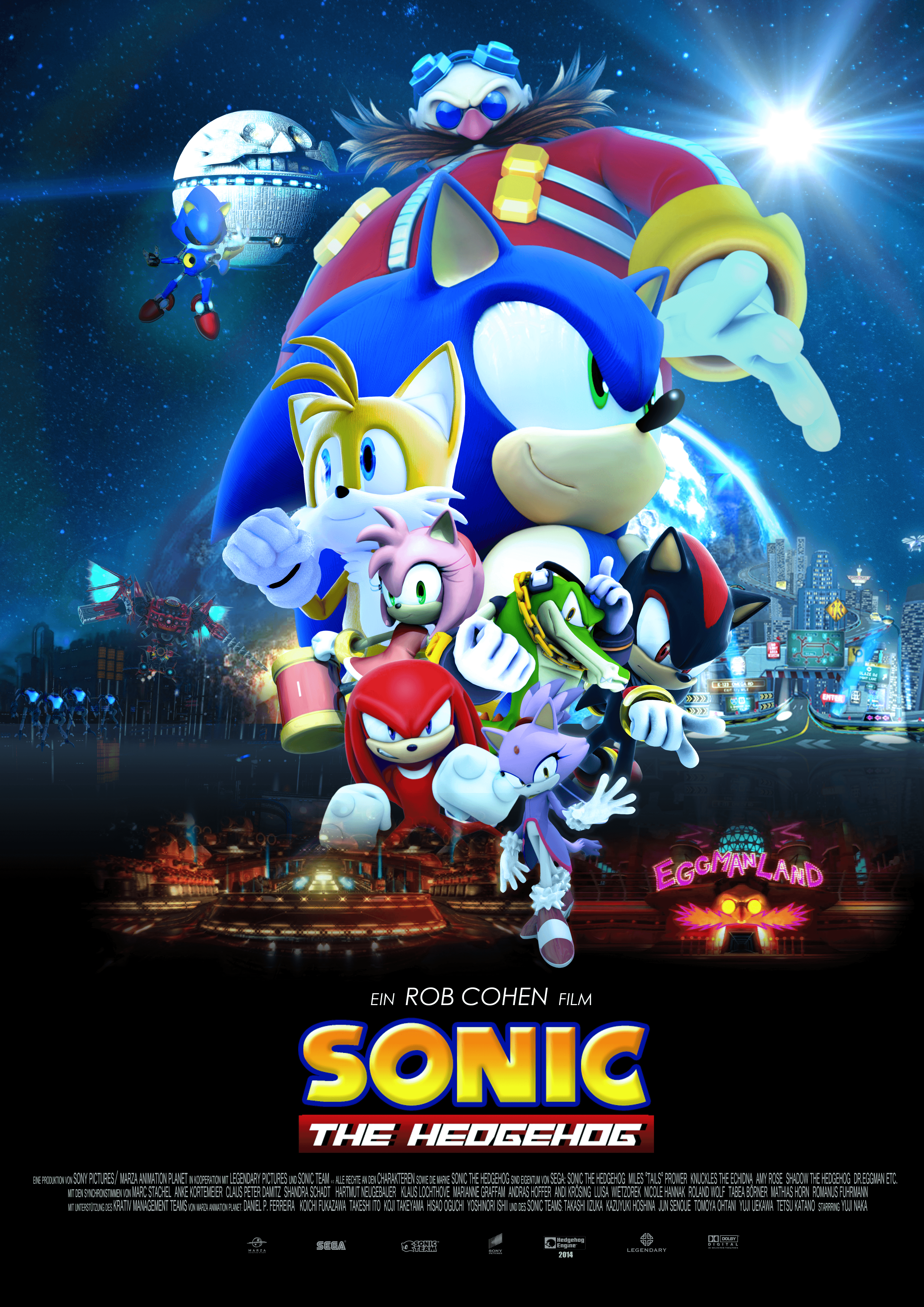 Sonic The Hedgehog Poster