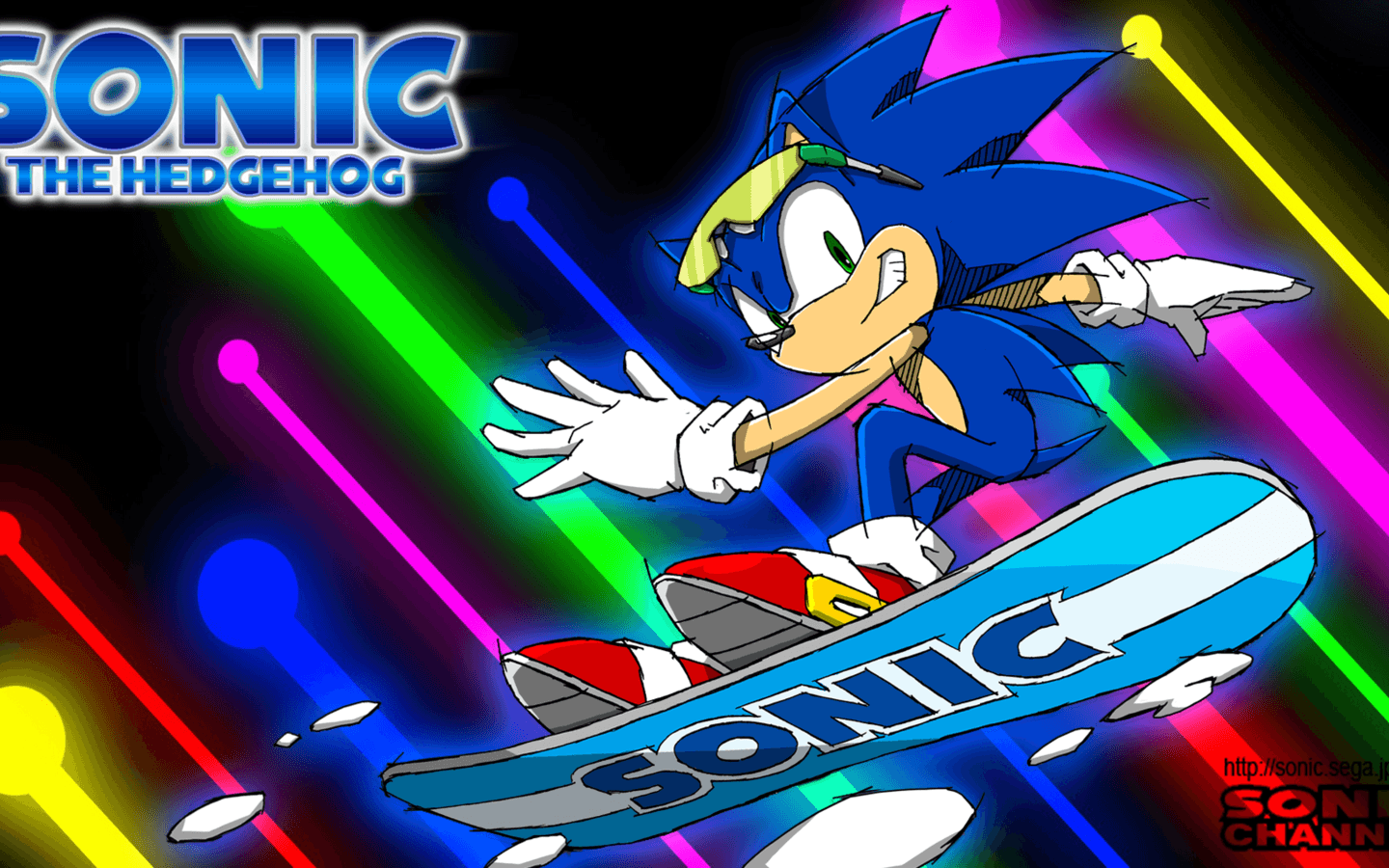 Cool Sonic The Hedgehog Desktop Wallpaper