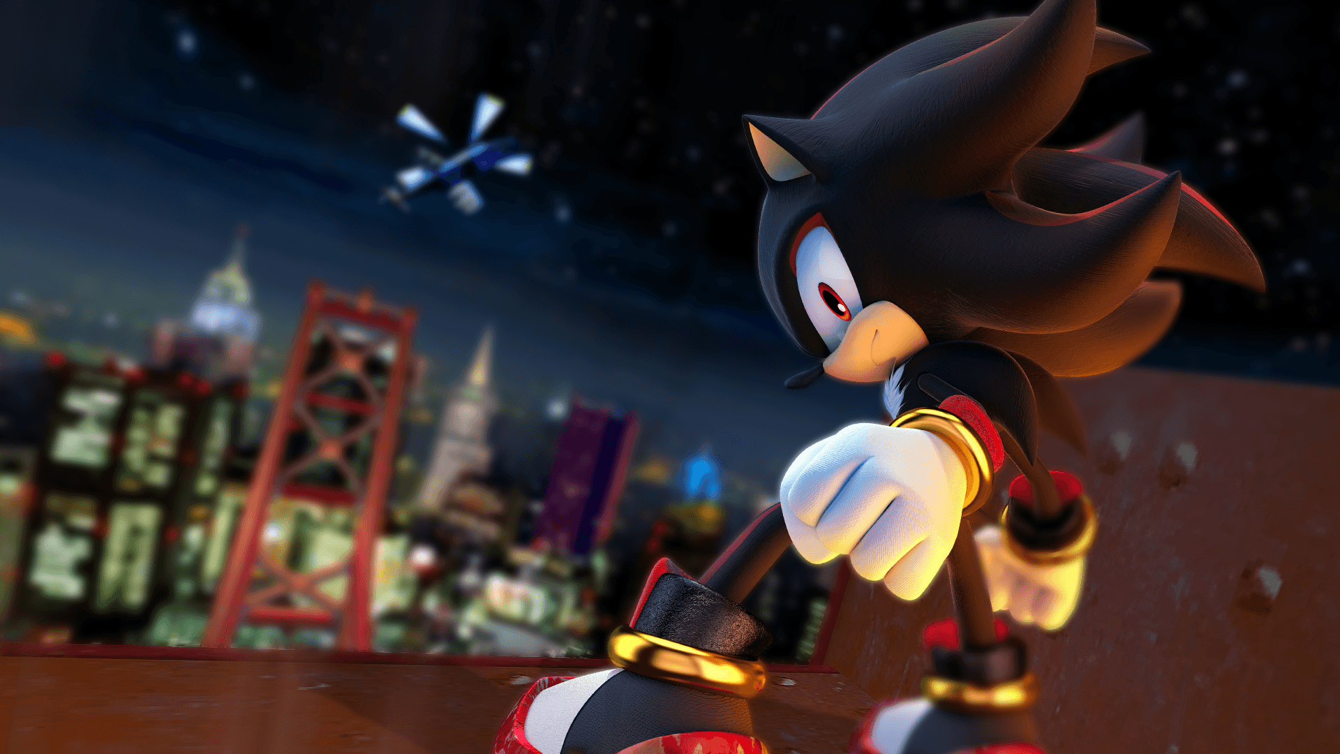 sonic and shadow the hedgehog wallpaper